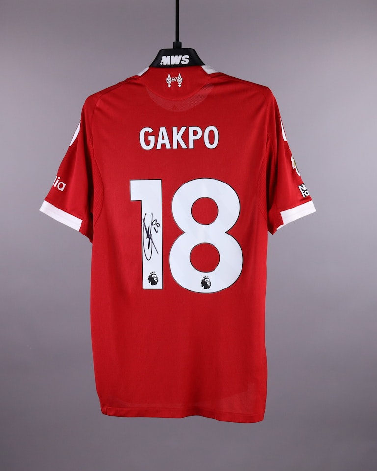 Cody Gakpo Liverpool shirt