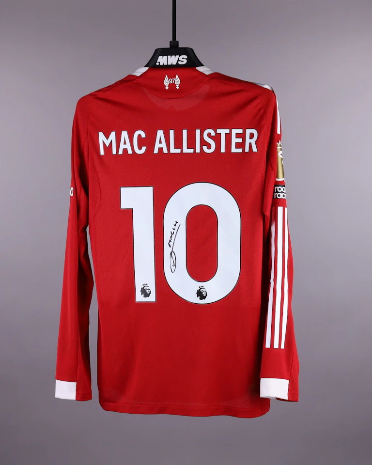 Alexis Mac Allister Liverpool jersey
