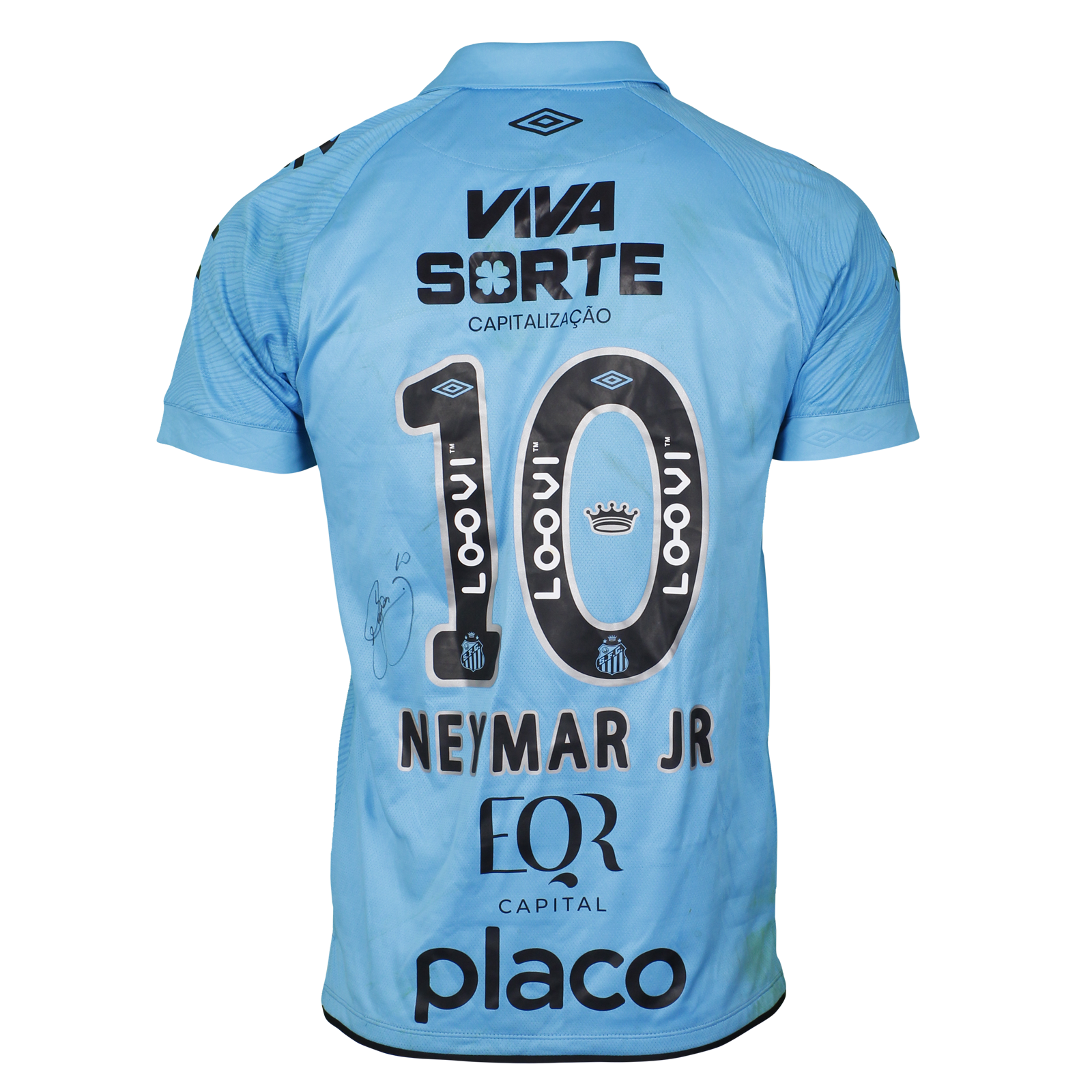 Neymar | Juventude - Santos | MatchWornShirt