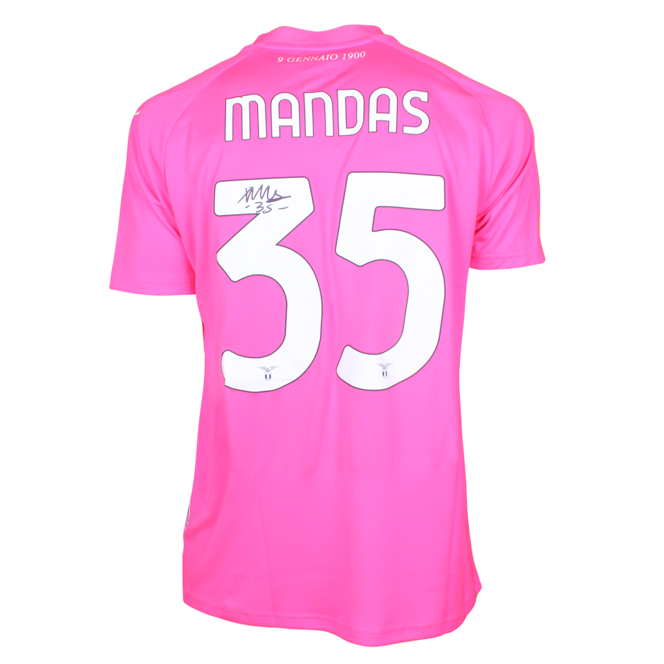 Christos Mandas SS Lazio shirt