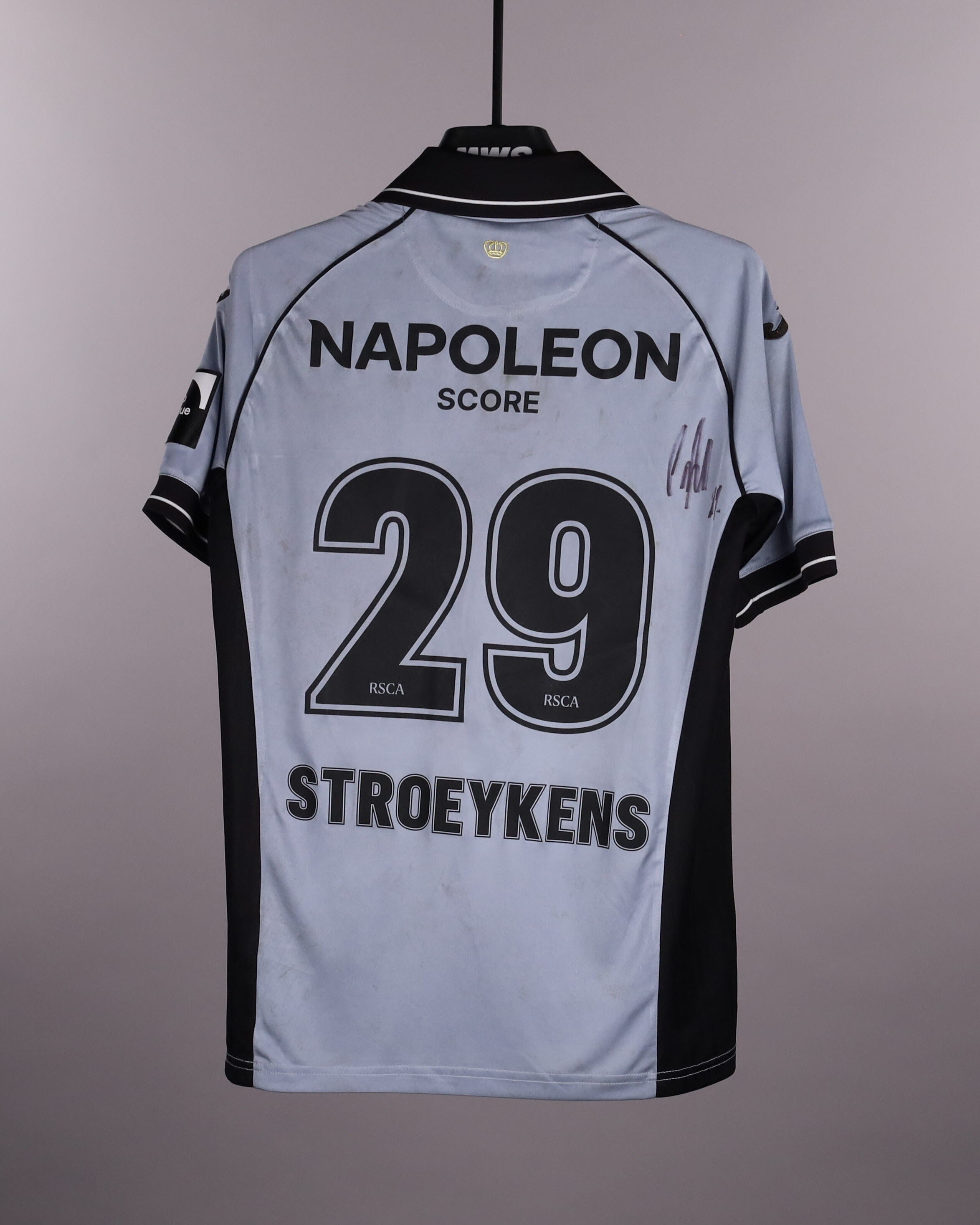 Mario Stroeykens RSC Anderlecht shirt