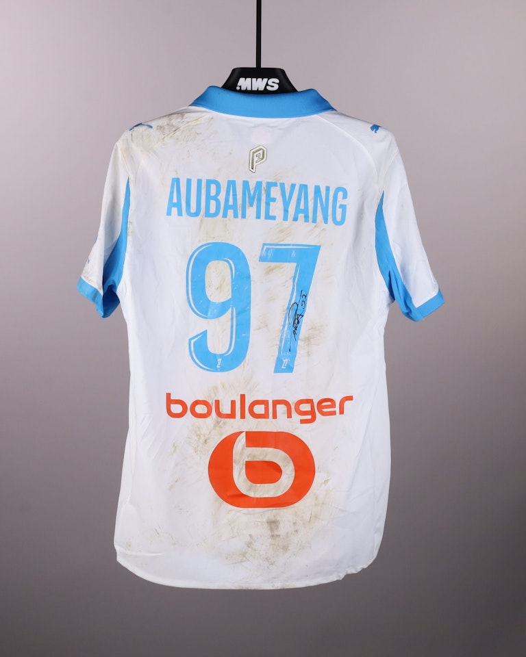Pierre-Emerick Aubameyang Olympique de Marseille shirt