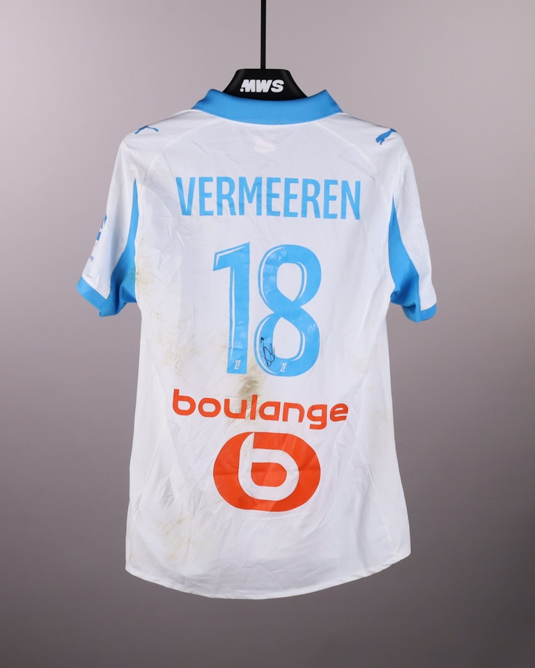 Arthur Vermeeren Olympique de Marseille shirt