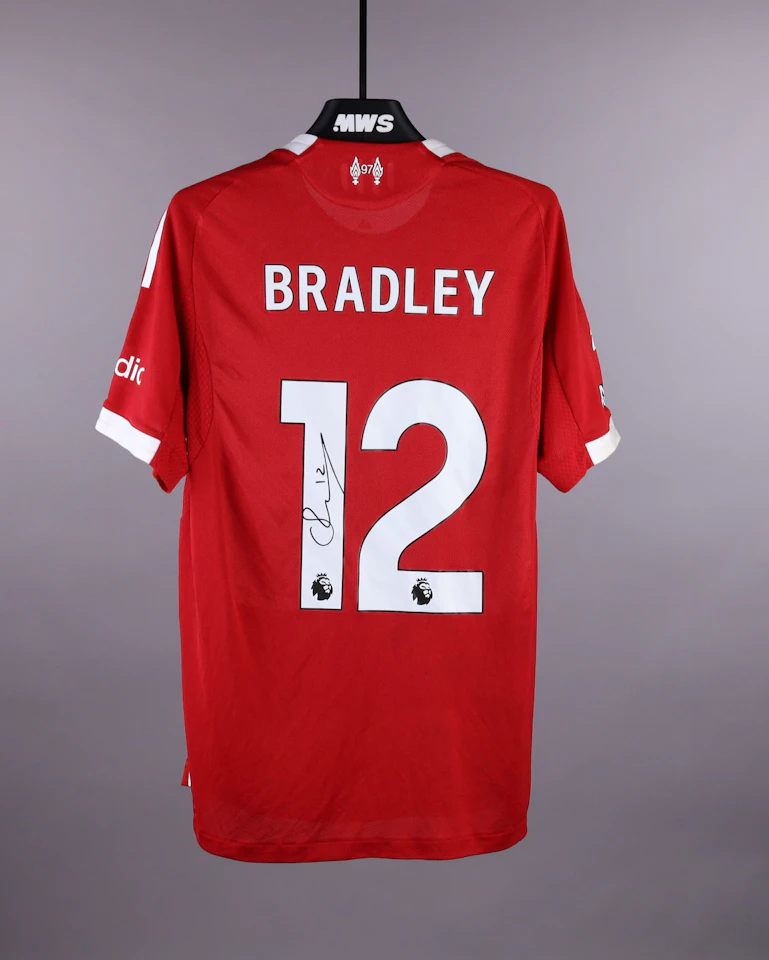 Conor Bradley Liverpool shirt