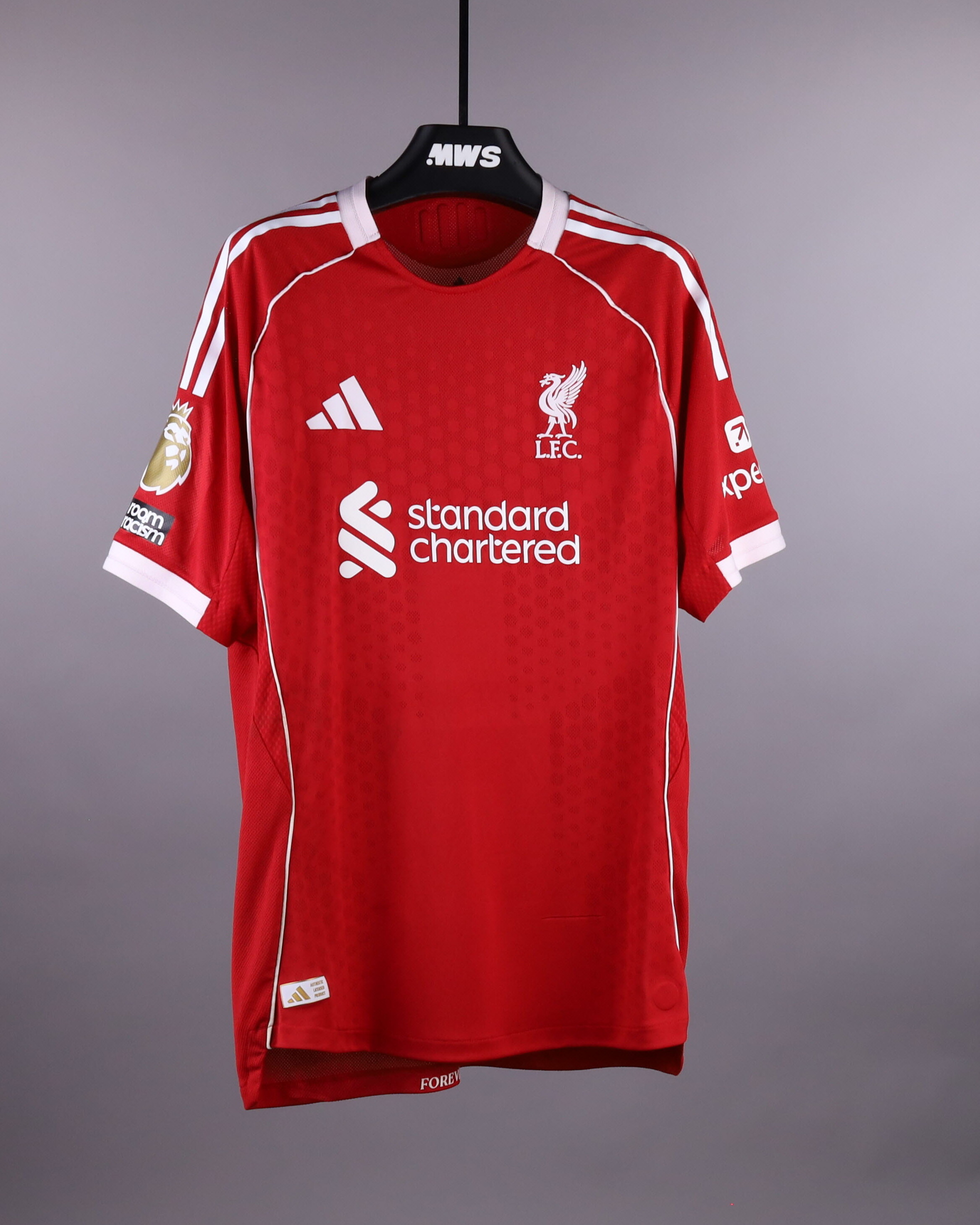 Virgil van Dijk | Leeds United - Liverpool | MatchWornShirt
