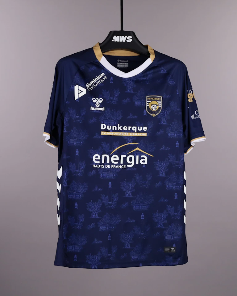 Malick Diop | USL Dunkerque - AS Saint-Étienne | MatchWornShirt