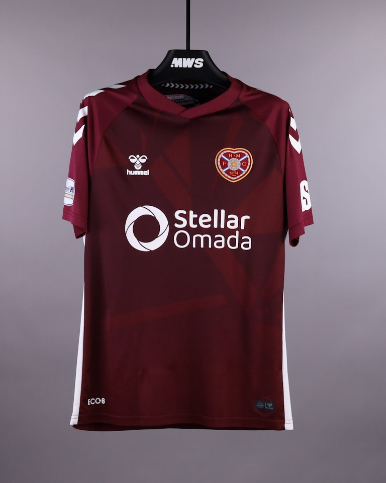Tómas Bent Magnússon Heart of Midlothian shirt