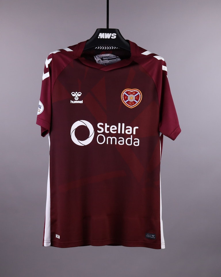 Oisin McEntee Heart of Midlothian shirt