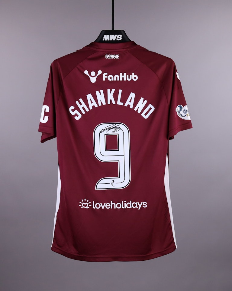 Lawrence Shankland Heart of Midlothian shirt