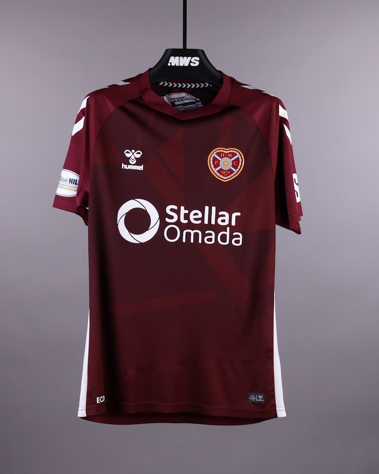 Lawrence Shankland Heart of Midlothian shirt