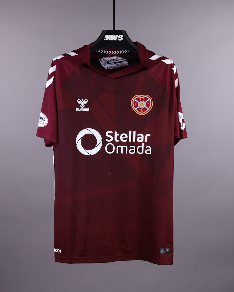 Frankie Kent Heart of Midlothian shirt