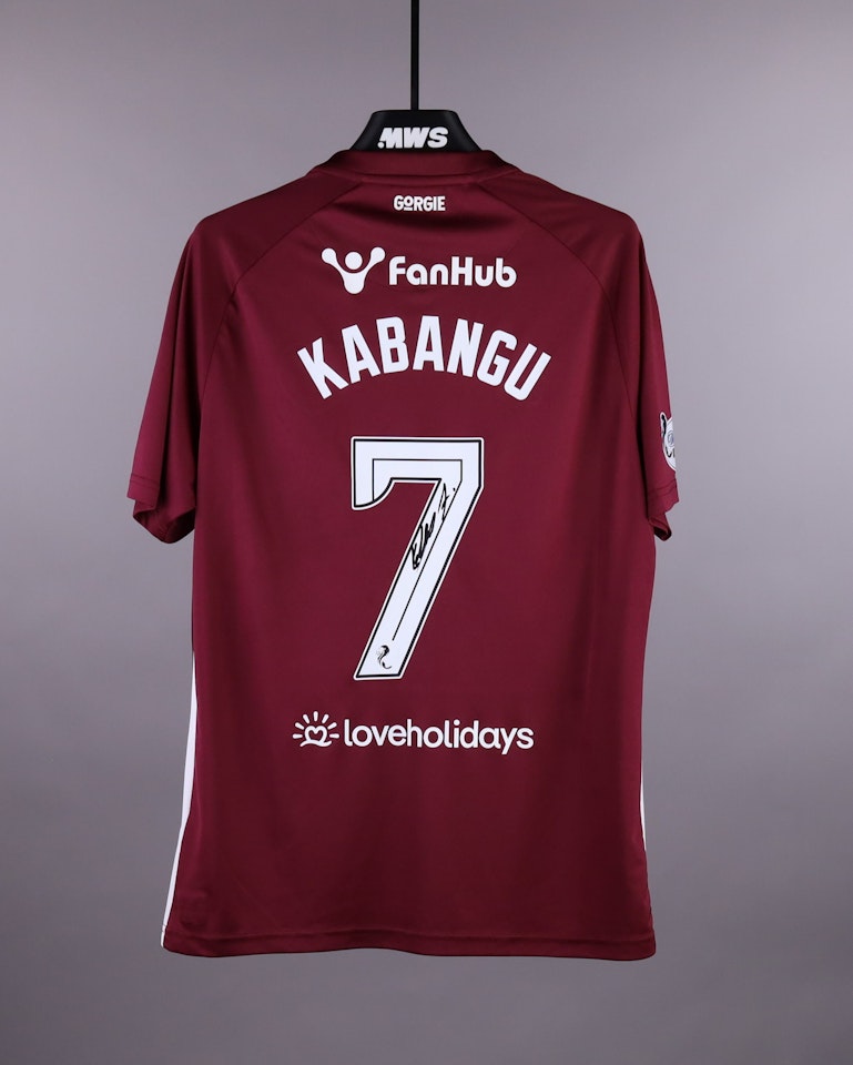 Elton Daniël Kabangu Heart of Midlothian shirt