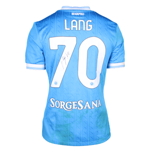 Noa Lang SSC Napoli のシャツ