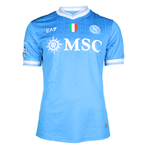 Noa Lang SSC Napoli のシャツ