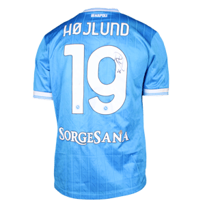 Rasmus Højlund SSC Napoli のシャツ