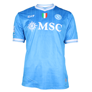 Rasmus Højlund SSC Napoli のシャツ