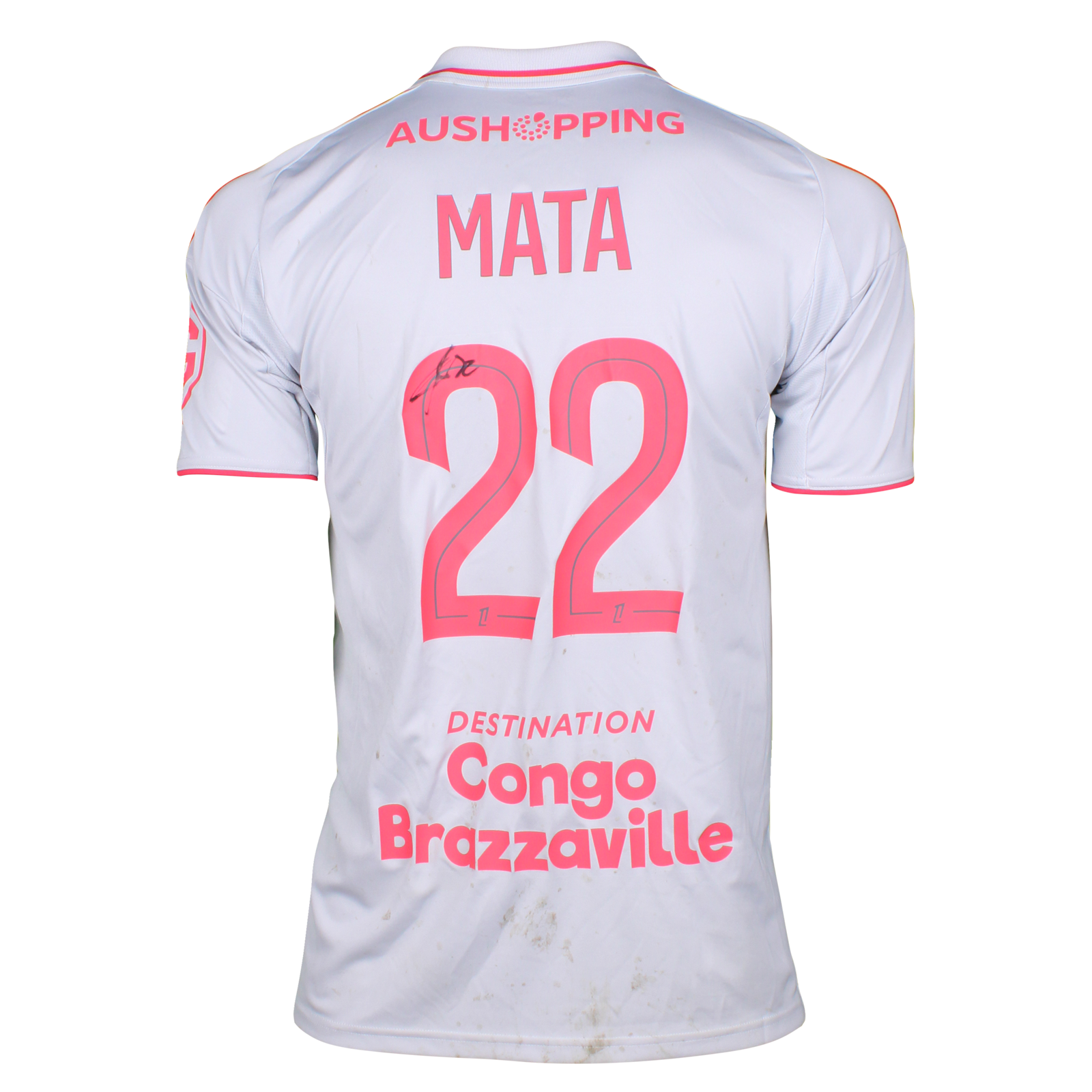 Clinton Mata Olympique Lyonnais shirt