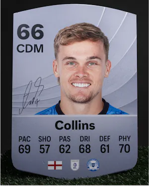 Archie Collins signed FC 26 Card