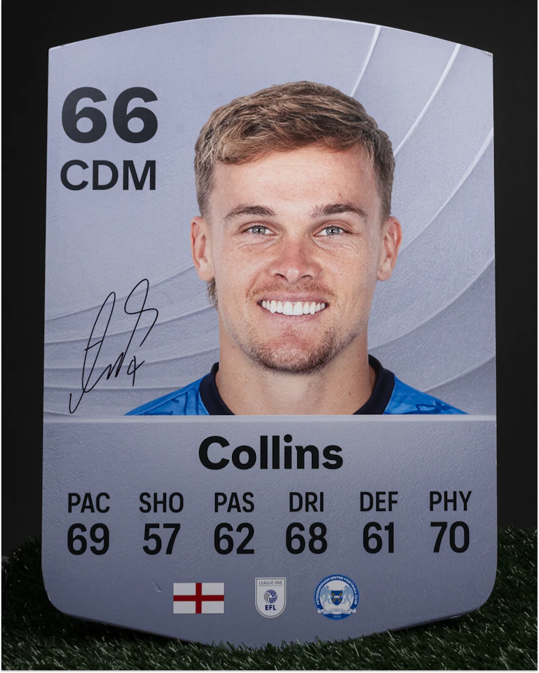 Archie Collins signed FC 26 Card