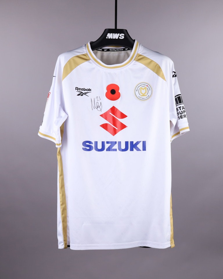 Marvin Ekpiteta Milton Keynes Dons jersey