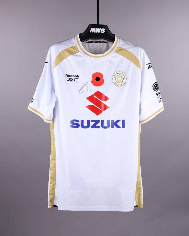 Jack Sanders Milton Keynes Dons jersey