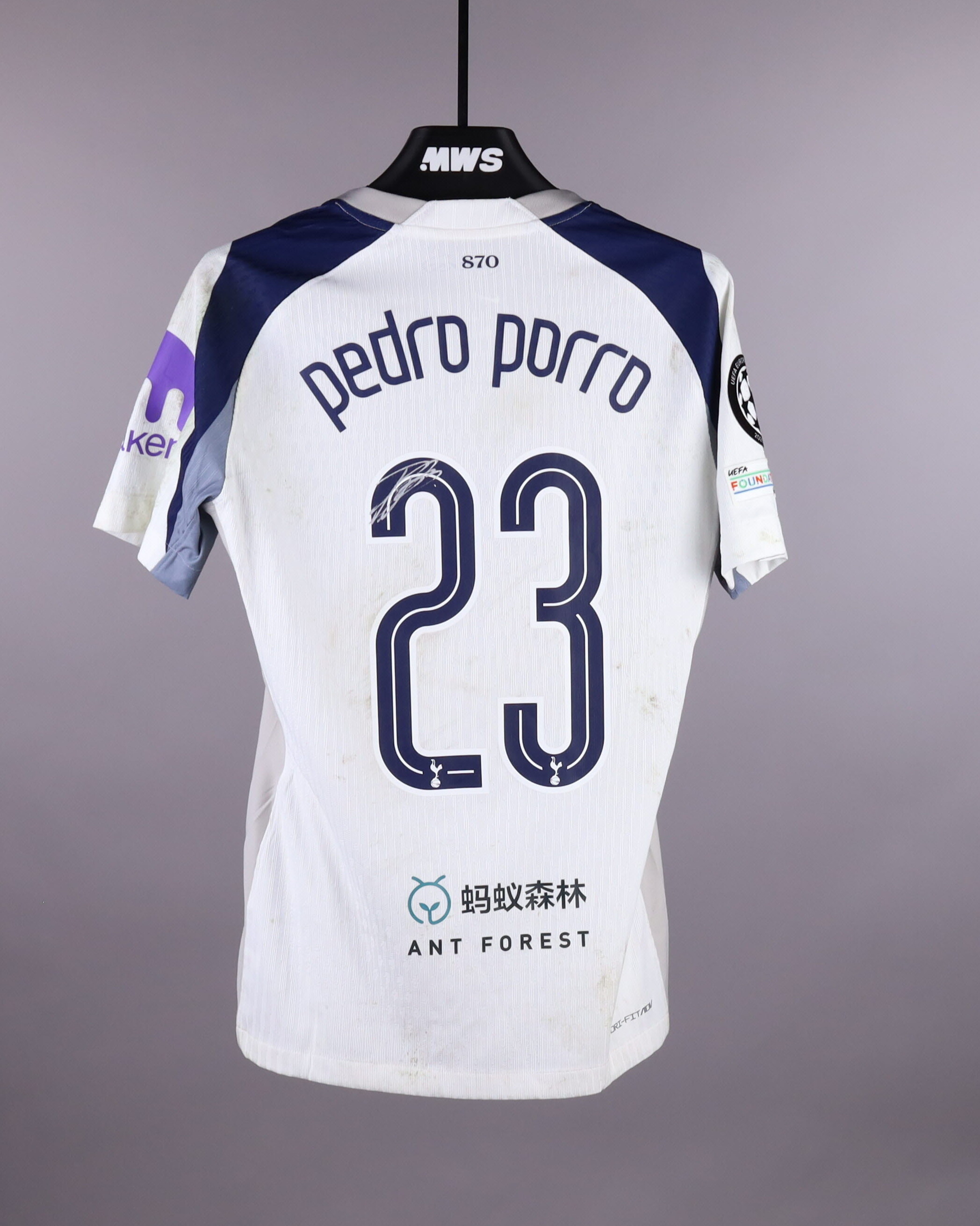Pedro Porro Tottenham Hotspur shirt