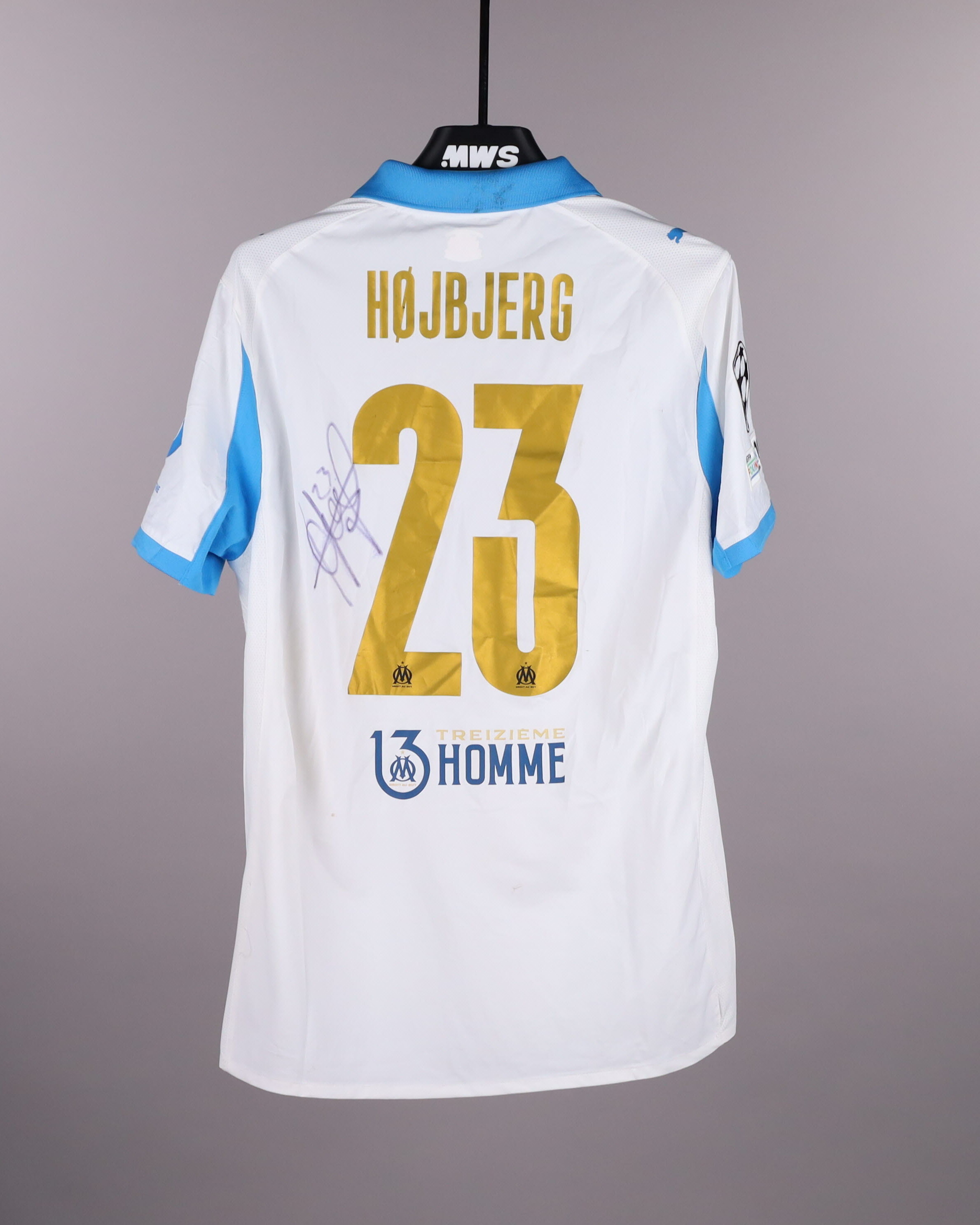 Pierre-Emile Højbjerg Olympique de Marseille shirt