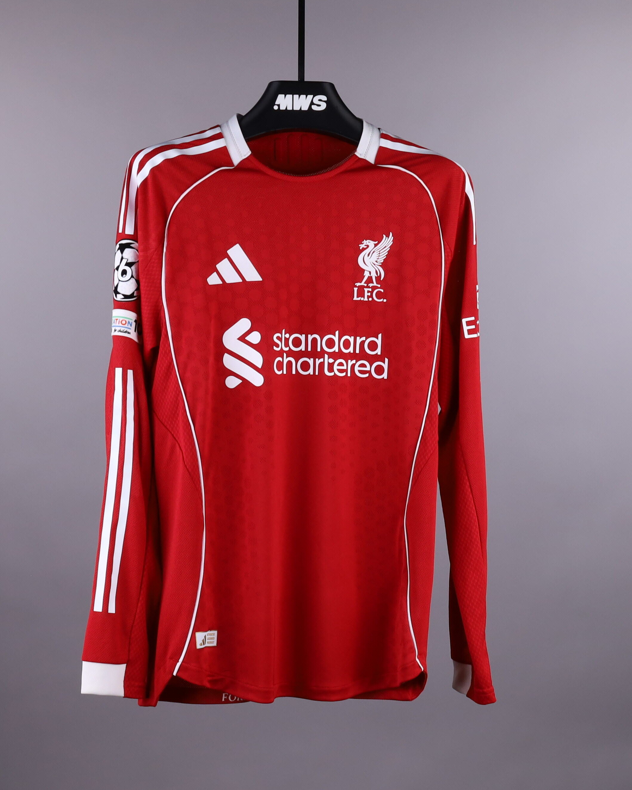 Curtis Jones | FC Inter Milan - Liverpool | MatchWornShirt