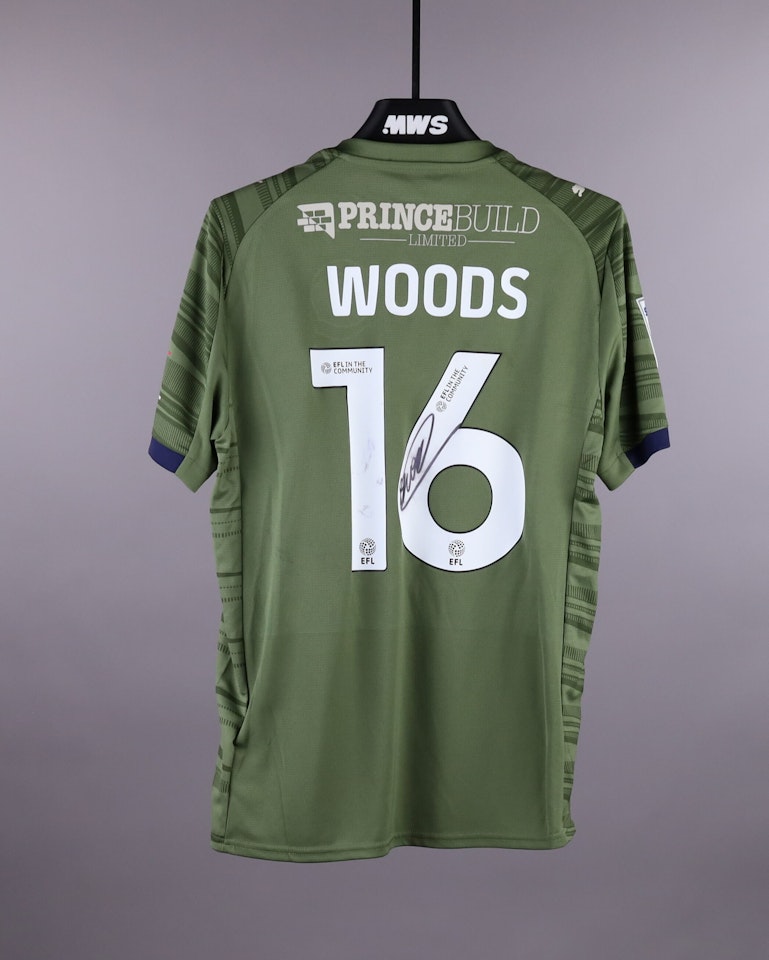Benjamin Woods Peterborough United shirt