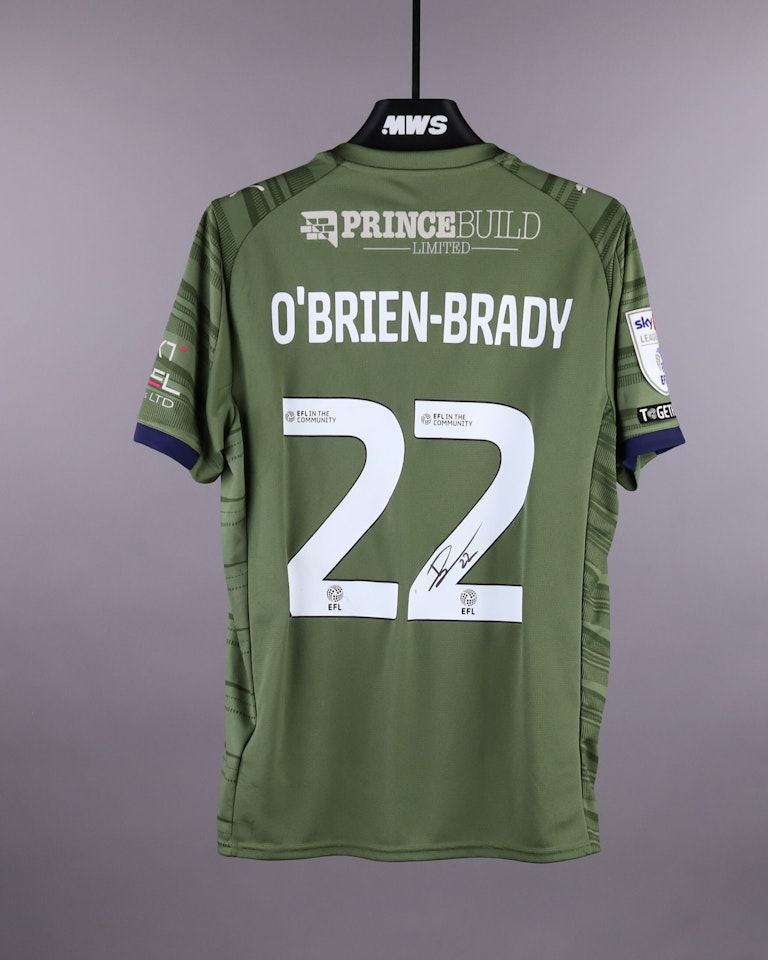 Donay O'Brien-Brady Peterborough United shirt