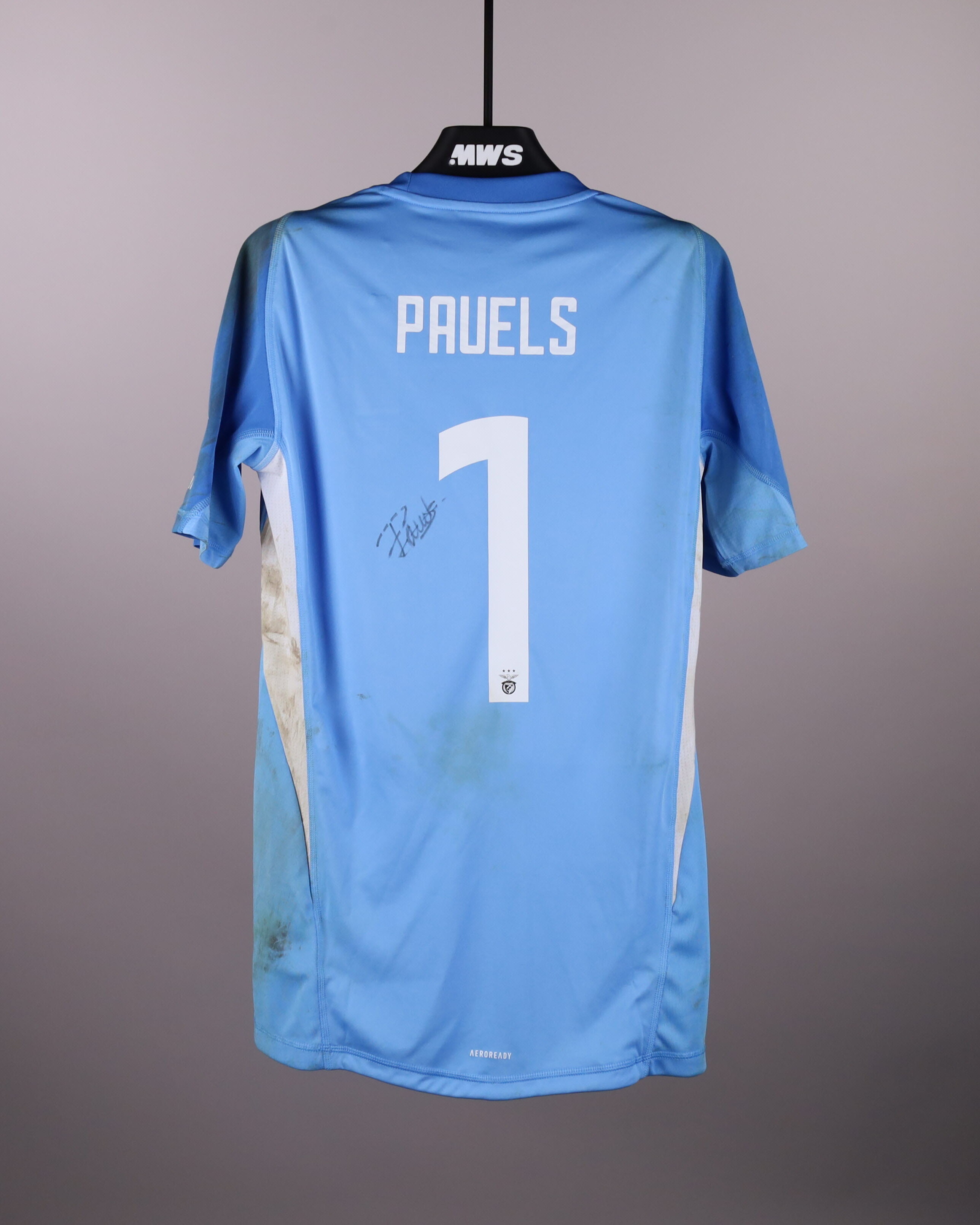 Official SL Benfica W Soccer Game-Worn Jerseys Auctions