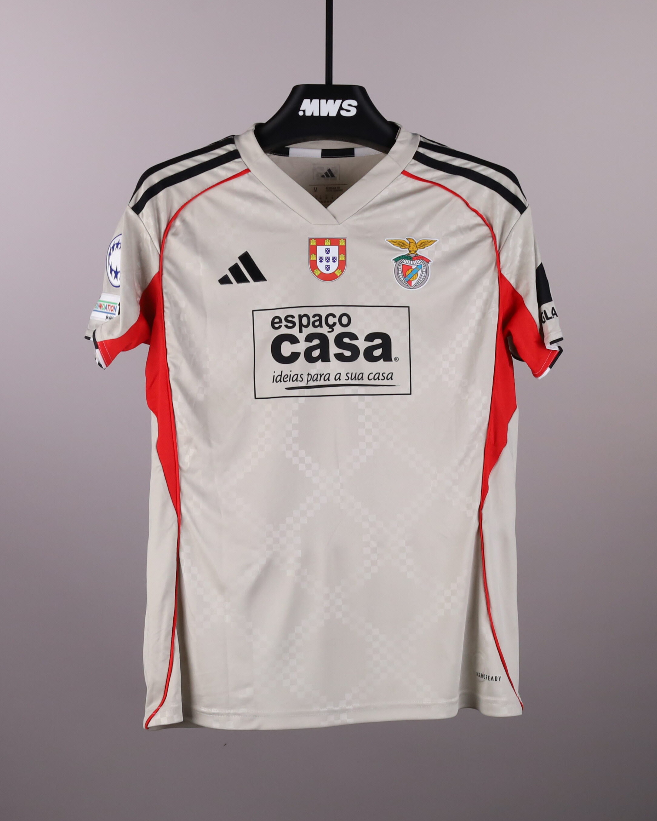 Official SL Benfica W Soccer Game-Worn Jerseys Auctions