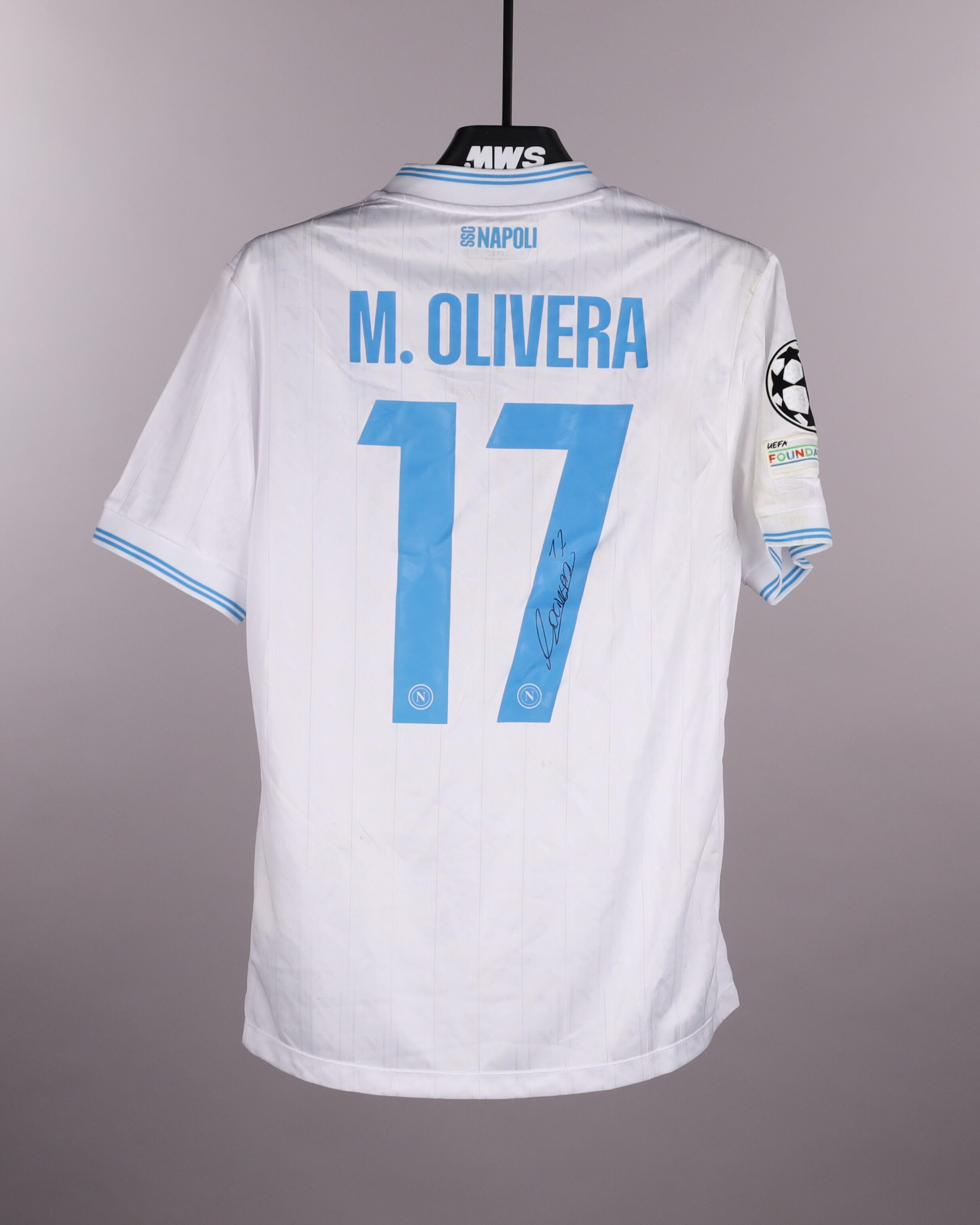 Mathías Olivera SSC Napoli shirt