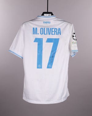 Camisola de Mathías Olivera, SSC Napoli