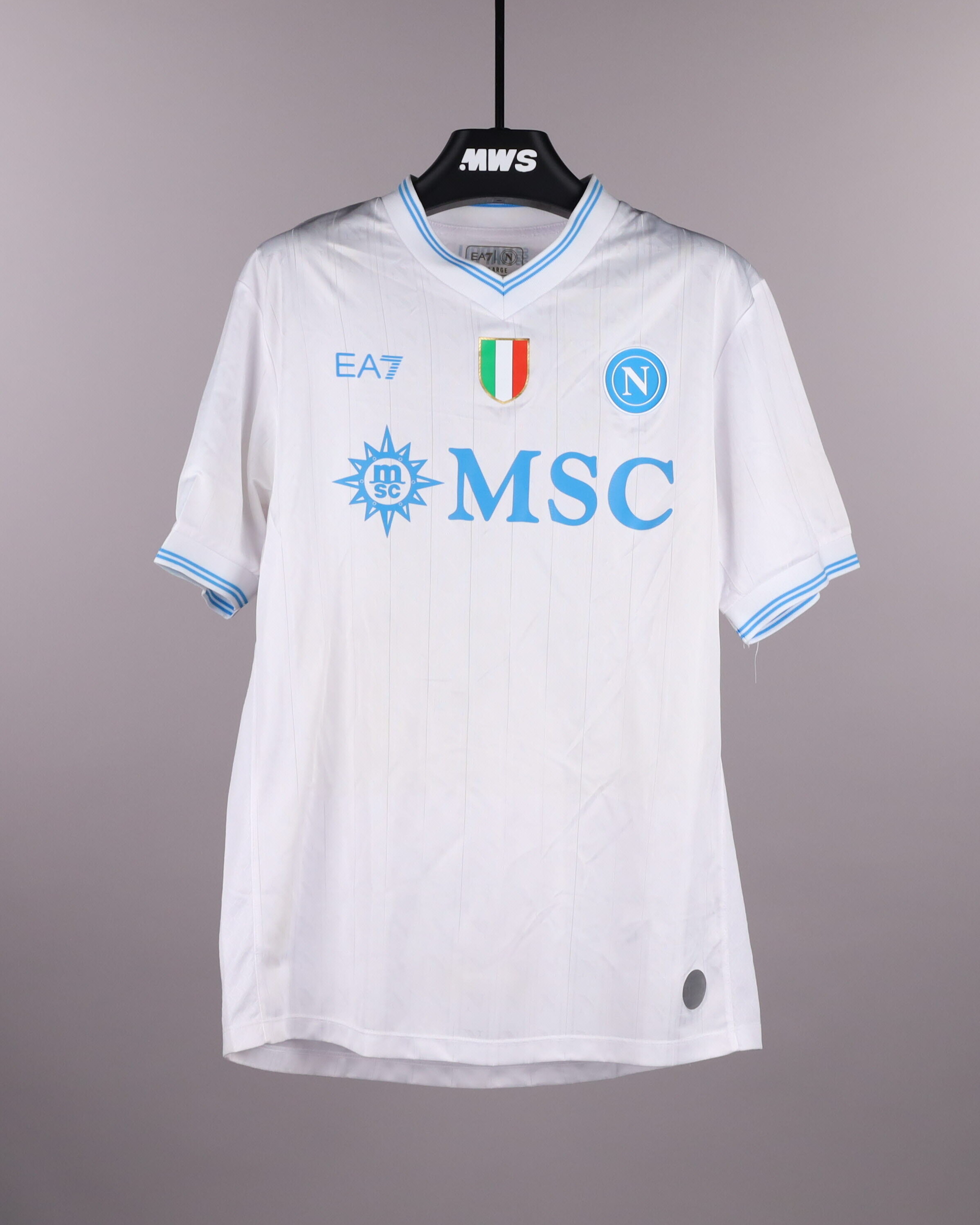 Rasmus Højlund | SL Benfica - Napoli | MatchWornShirt