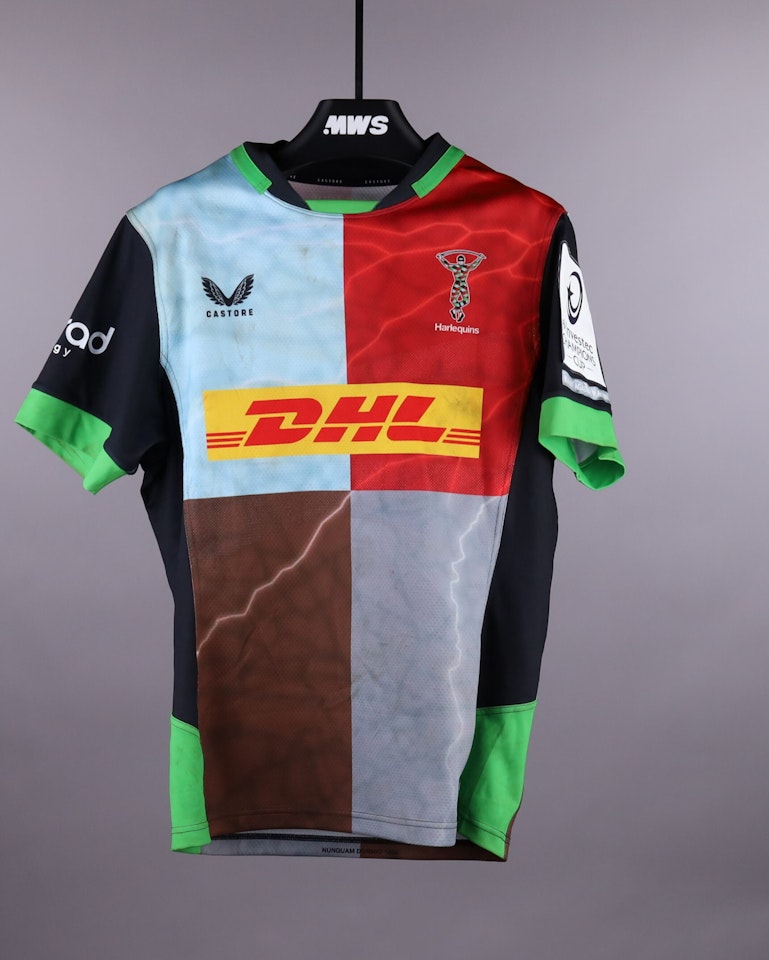 Alex Dombrandt Harlequins shirt