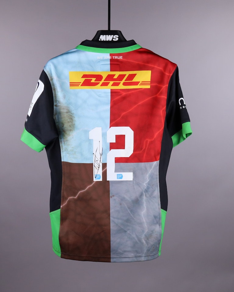 Bryn Bradley Harlequins shirt