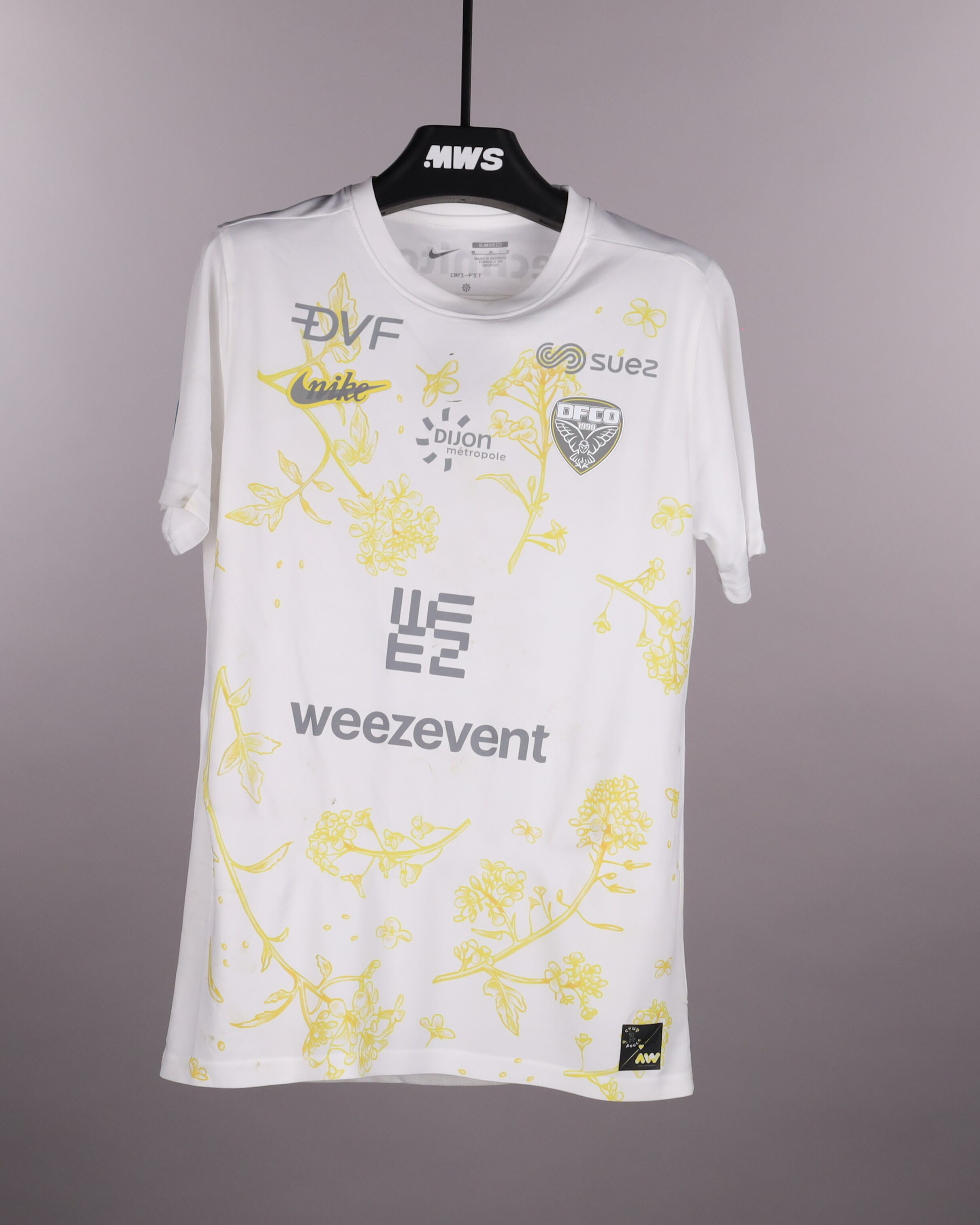 Official Dijon FCO Soccer Game-Worn Jerseys Auctions - MatchWornShirt