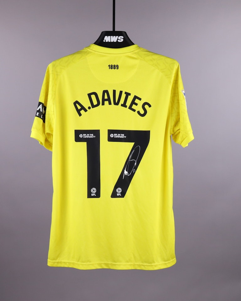 Adam Davies Sheffield United shirt