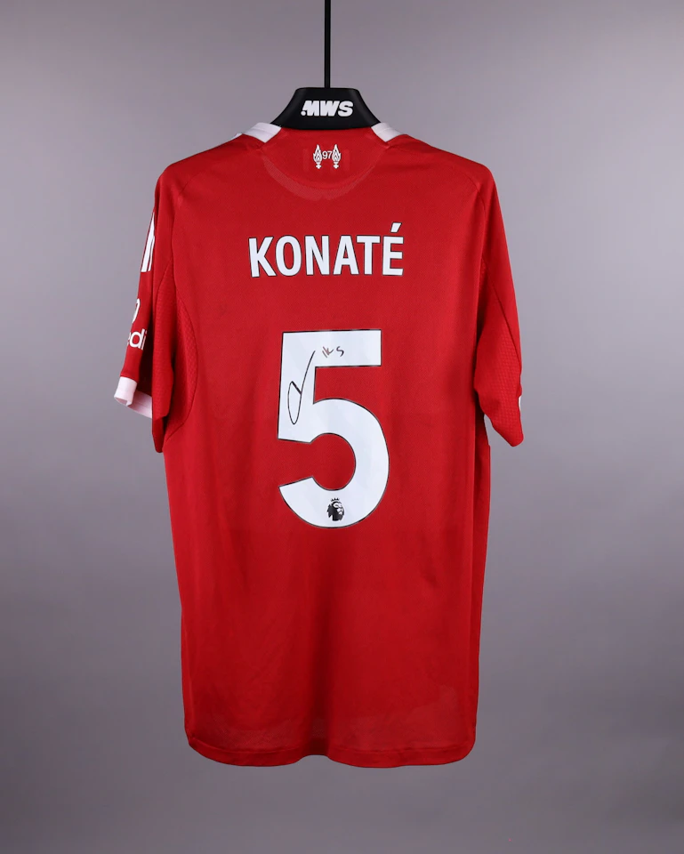 Ibrahima Konaté Liverpool camisa.