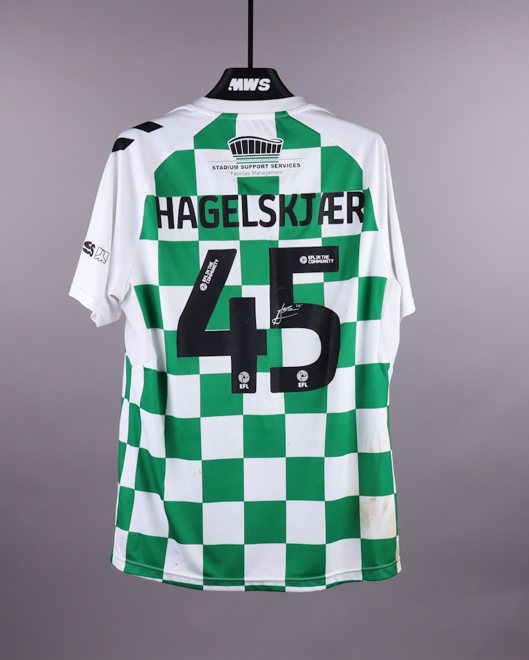 Anders Hagelskjaer Wycombe Wanderers shirt
