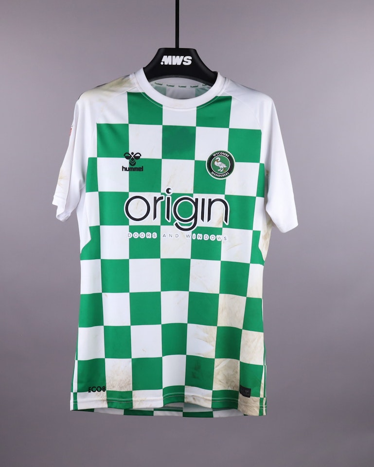 Jamie Mullins Wycombe Wanderers shirt