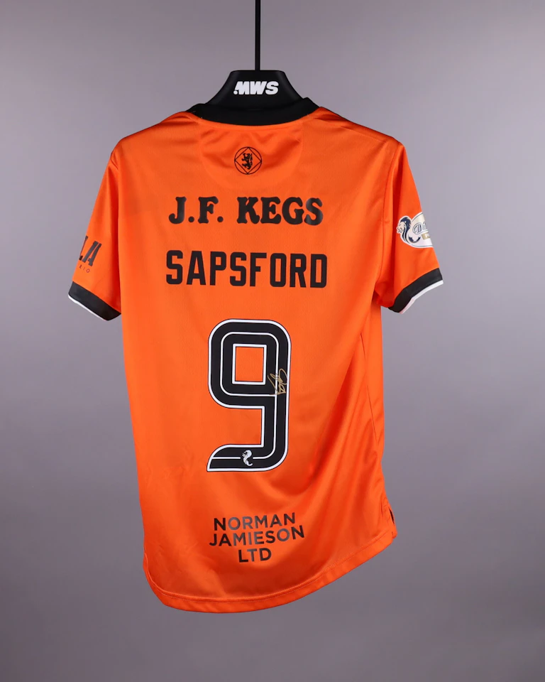 Zachary Sapsford Dundee United jersey