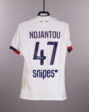 Camisola de Quentin Ndjantou, Paris Saint-Germain