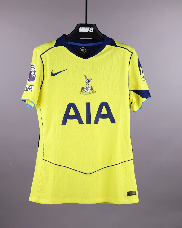 Archie Gray Nottingham Forest Tottenham Hotspur MatchWornShirt archie-gray-nottingham-forest-tottenham-hotspur-matchwornshirt