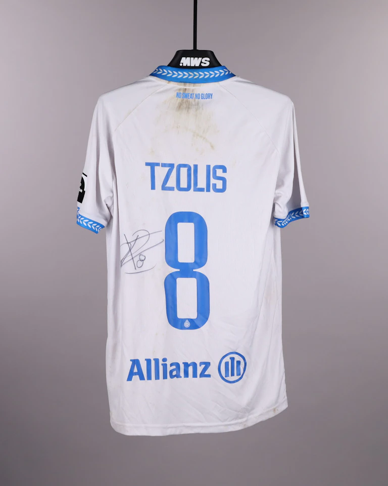 来自Club Brugge的Christos Tzolis球衣