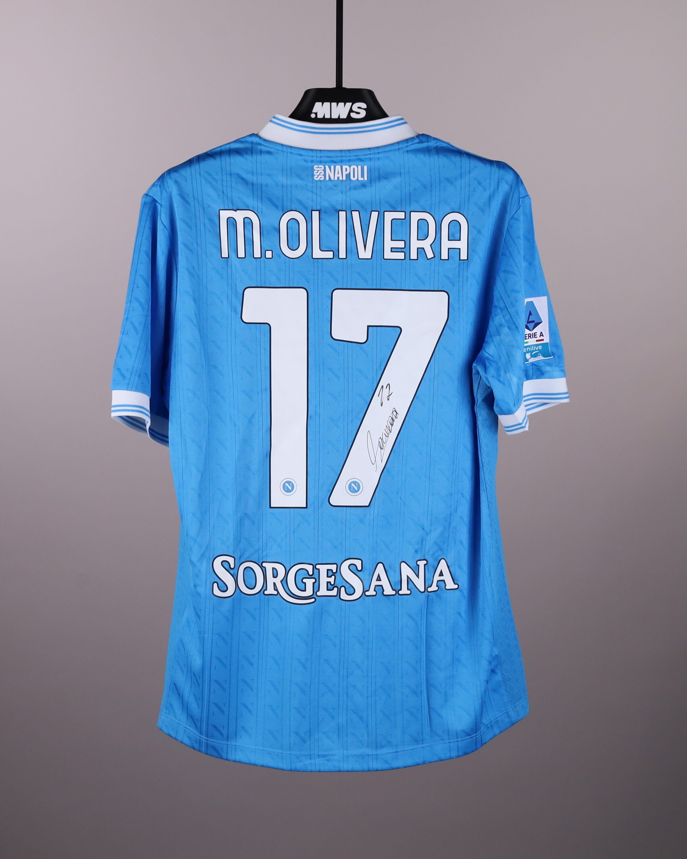 Mathías Olivera SSC Napoli shirt