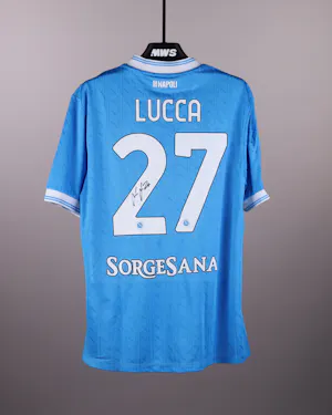 Maglia di Lorenzo Lucca (SSC Napoli)