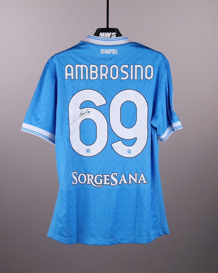 Giuseppe Ambrosino SSC Napoli jersey