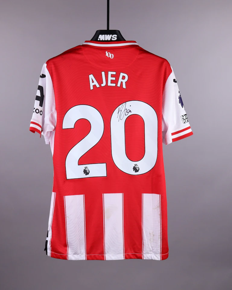 Kristoffer Vassbakk Ajer Brentford shirt